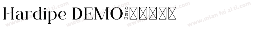 Hardipe DEMO字体转换